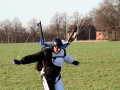 Fallschirmspringer Landebilder