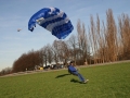 Fallschirmspringer Landebilder