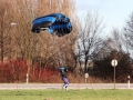 Fallschirmspringer bei der Landung