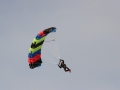 Fallschirmspringer bei der Landung