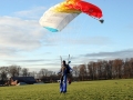 Fallschirmspringer bei der Landung