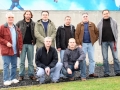 Fallschirmsprunglehrer mit Prüfern
