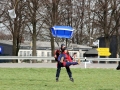 Fallschirmspringer Landebilder Tandem