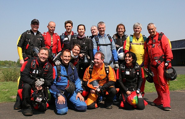 Skydive Springen Marl Fallschirm